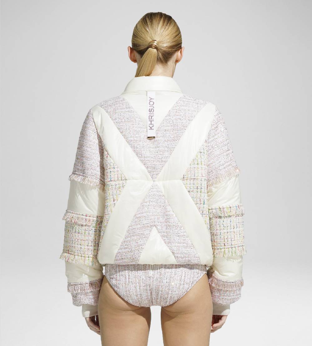 Khrisjoy MATT&GLOSSY TWEED MIX PALE COLORS