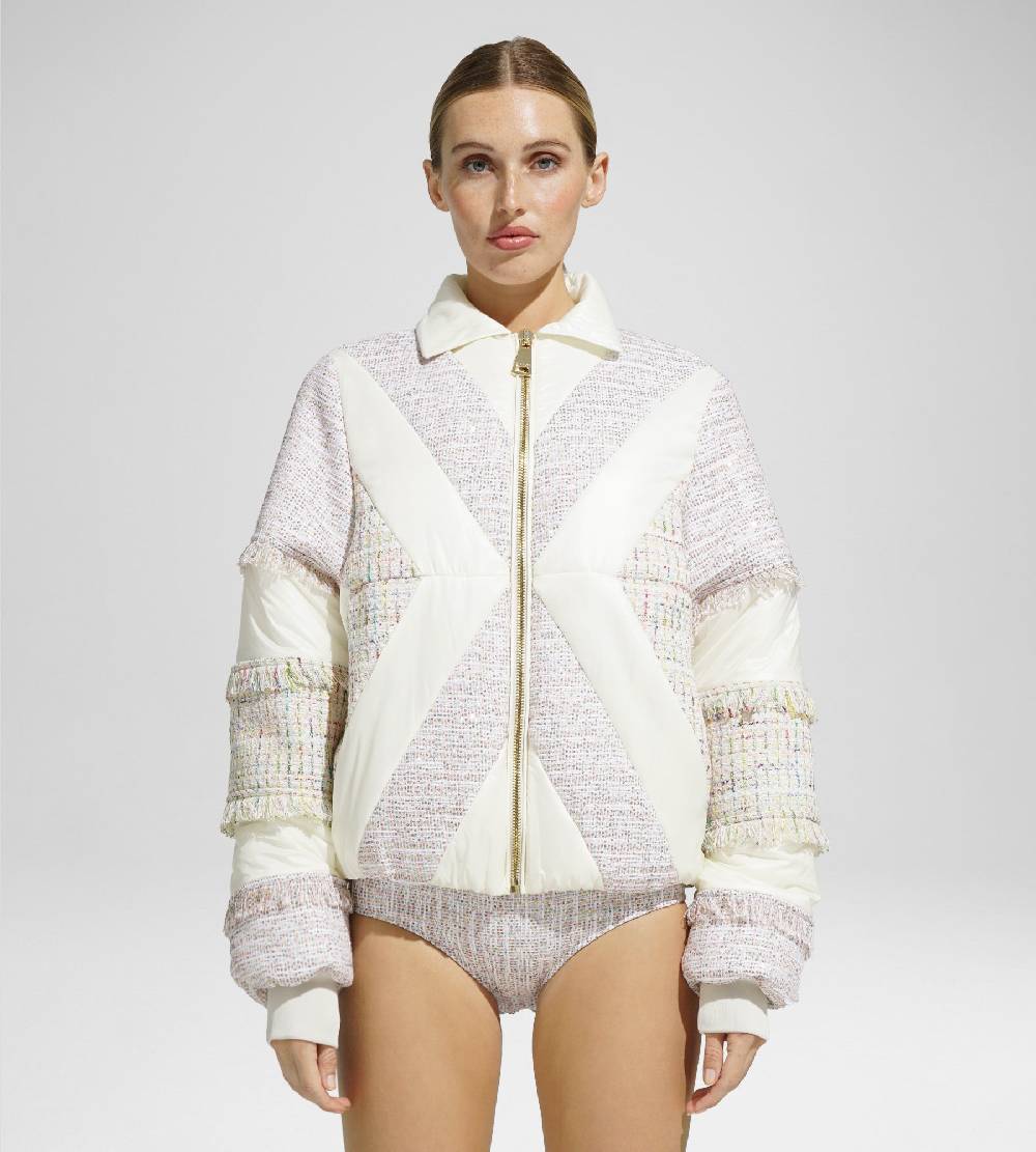 Khrisjoy MATT&GLOSSY TWEED MIX PALE COLORS