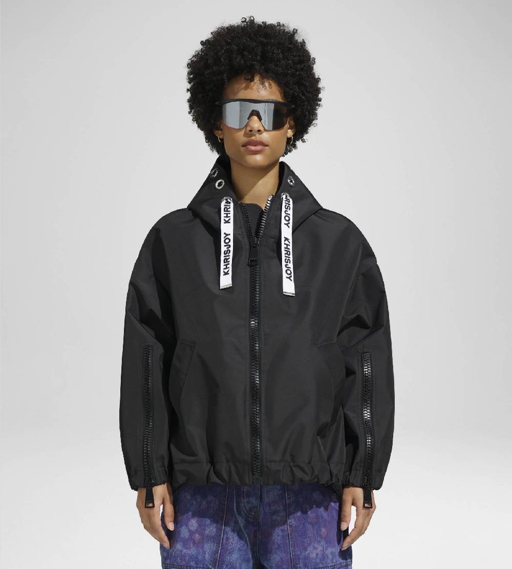 Khrisjoy NEW KHRIS WINDBREAKER BLACK