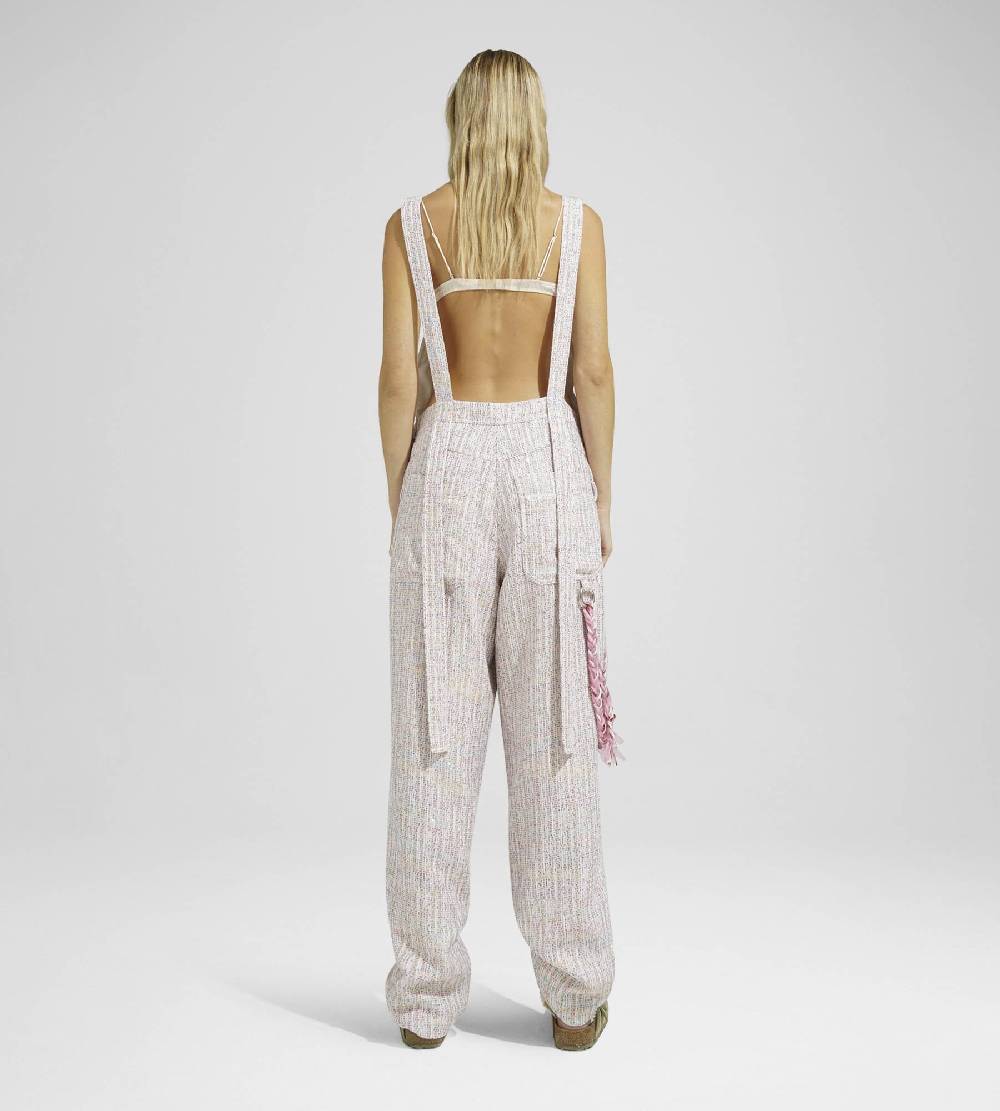 Khrisjoy SALOPETTE TWEED PAILLETTES TRAMÉ