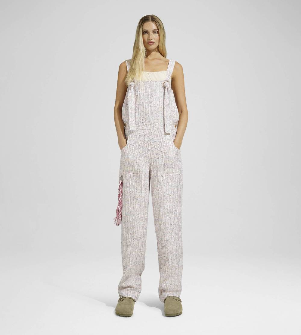 Khrisjoy SALOPETTE TWEED PAILLETTES TRAMÉ