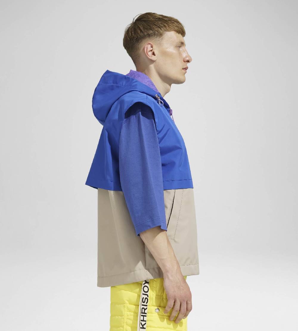 Khrisjoy SHELL WINDBREAKER VEST OVERSEA SAND