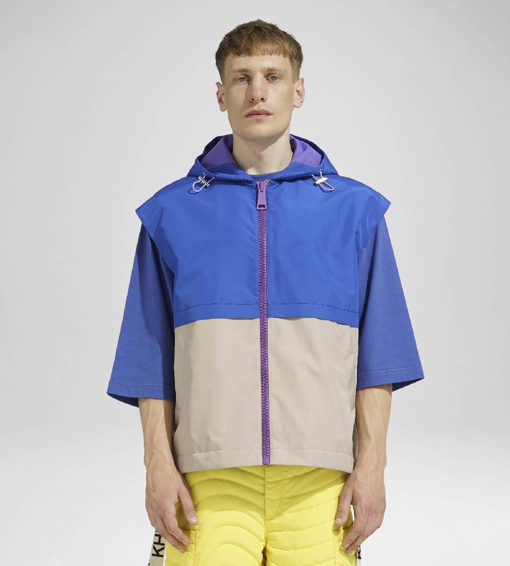 Khrisjoy SHELL WINDBREAKER VEST OVERSEA SAND