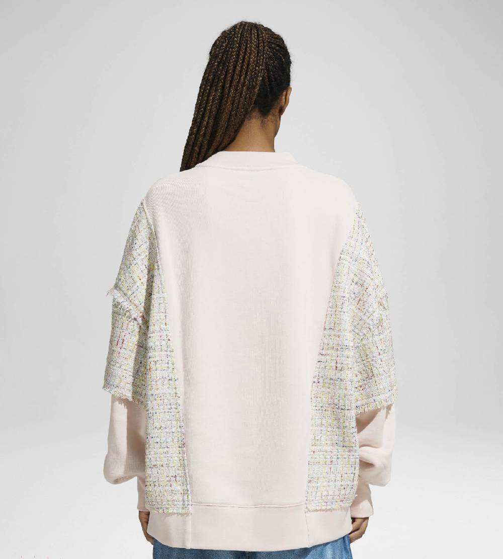 Khrisjoy TWEED CREWNECK CONFETTI