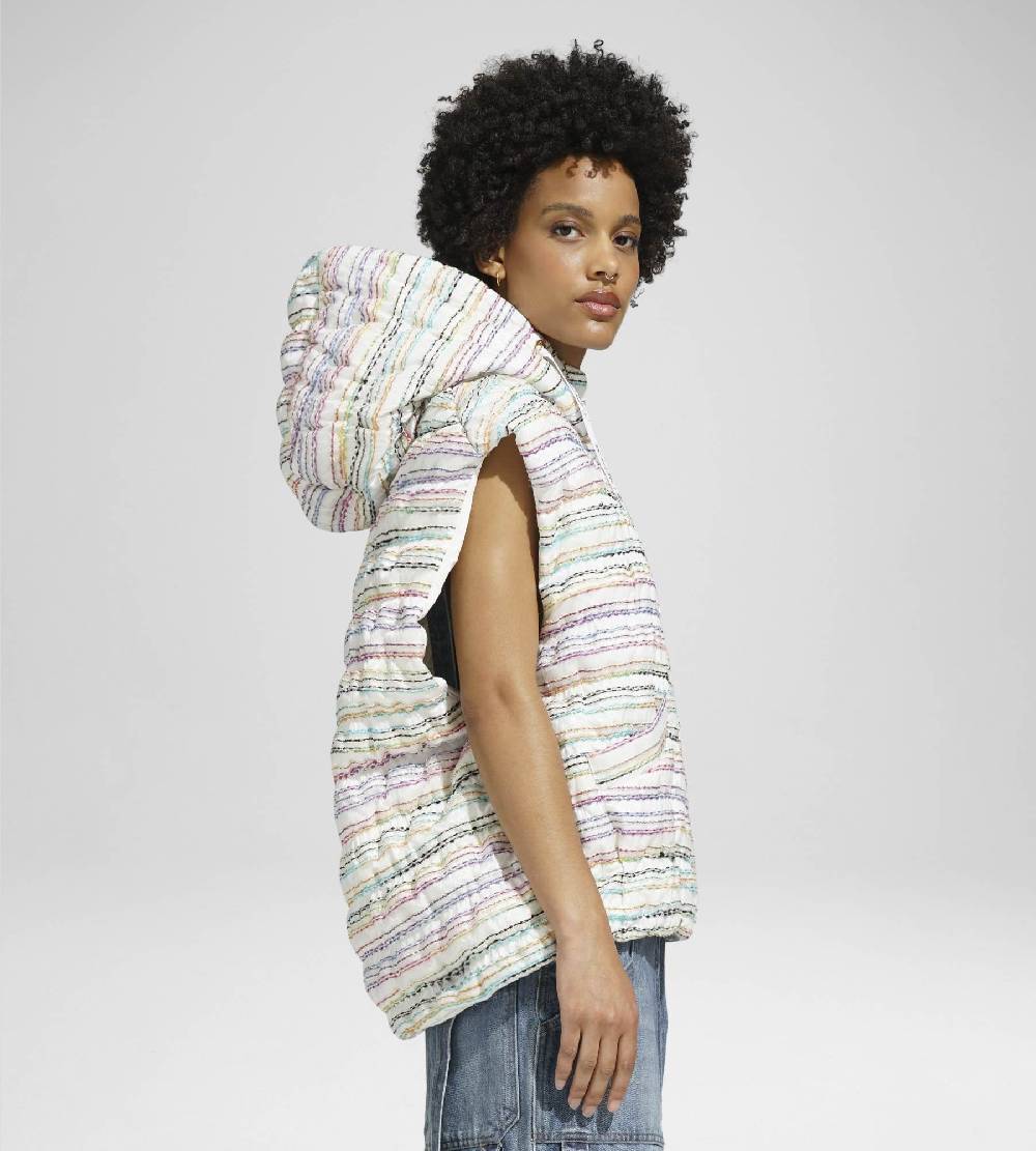 Khrisjoy VEST WAVE EMBROIDERY RAINBOW