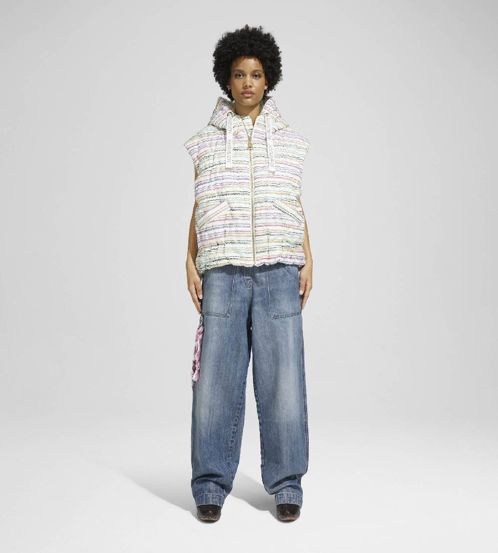 Khrisjoy VEST WAVE EMBROIDERY RAINBOW