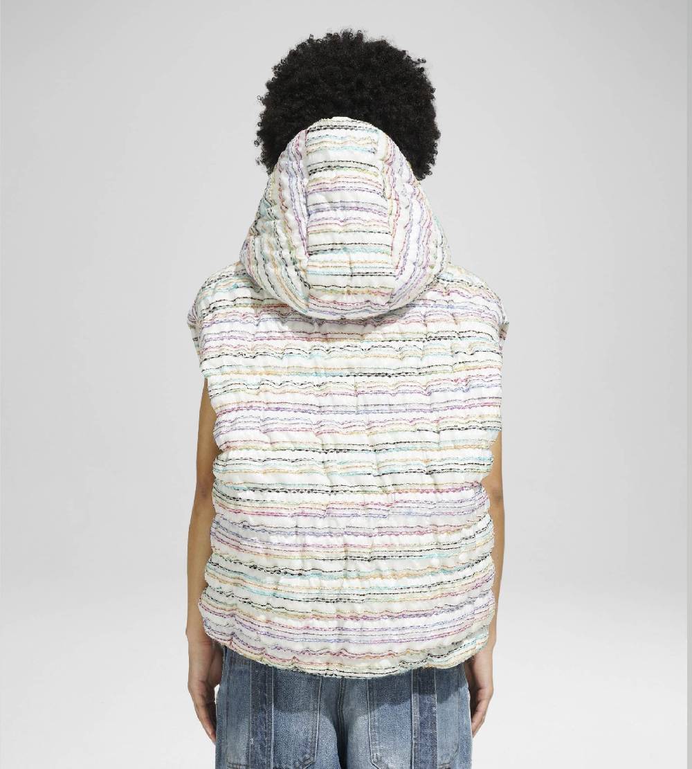 Khrisjoy VEST WAVE EMBROIDERY RAINBOW