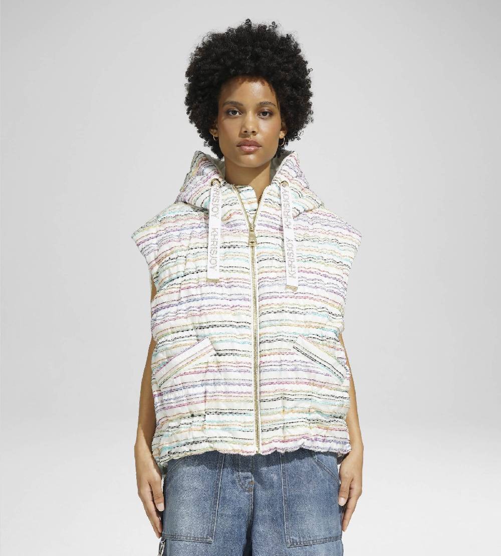 Khrisjoy VEST WAVE EMBROIDERY RAINBOW