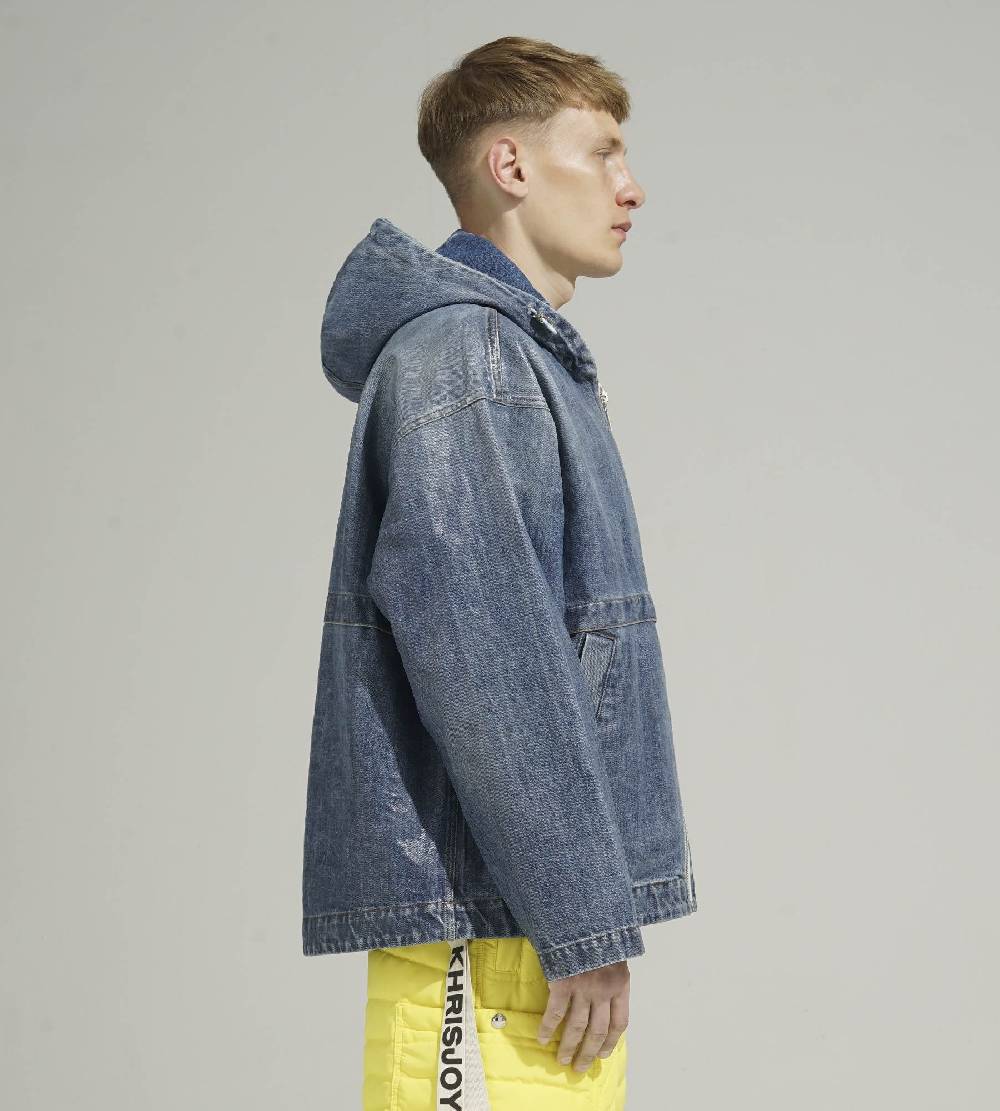 Khrisjoy WINDBREAKER DENIM MEDIUM DENIM