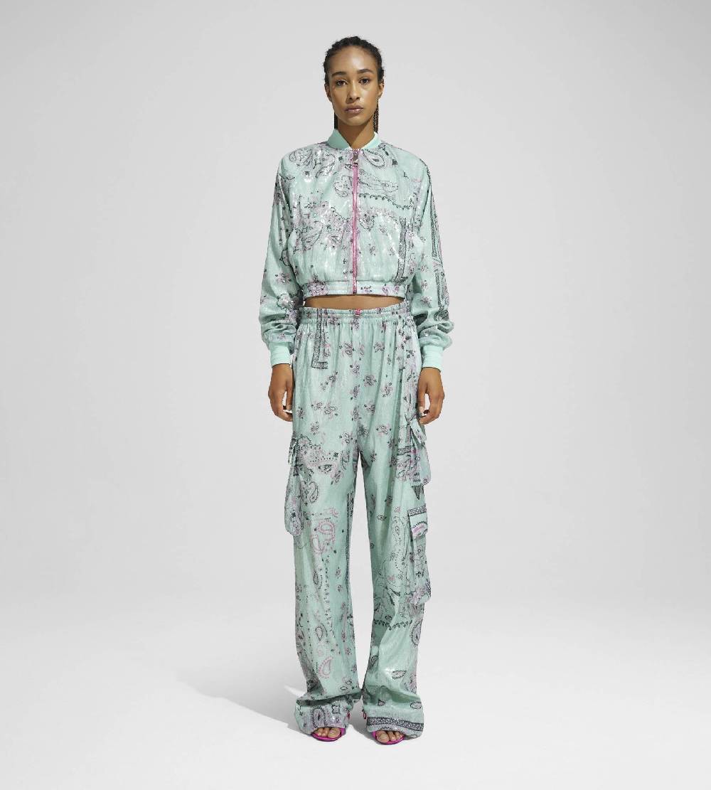 Khrisjoy TRACK JACKET PAILLETTES BANDANA AFTER EIGHT