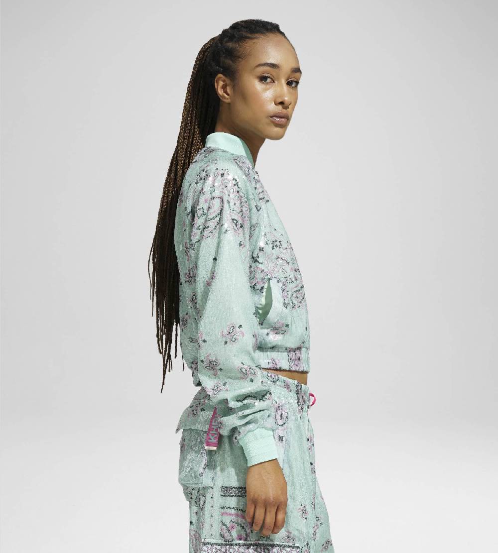 Khrisjoy TRACK JACKET PAILLETTES BANDANA AFTER EIGHT