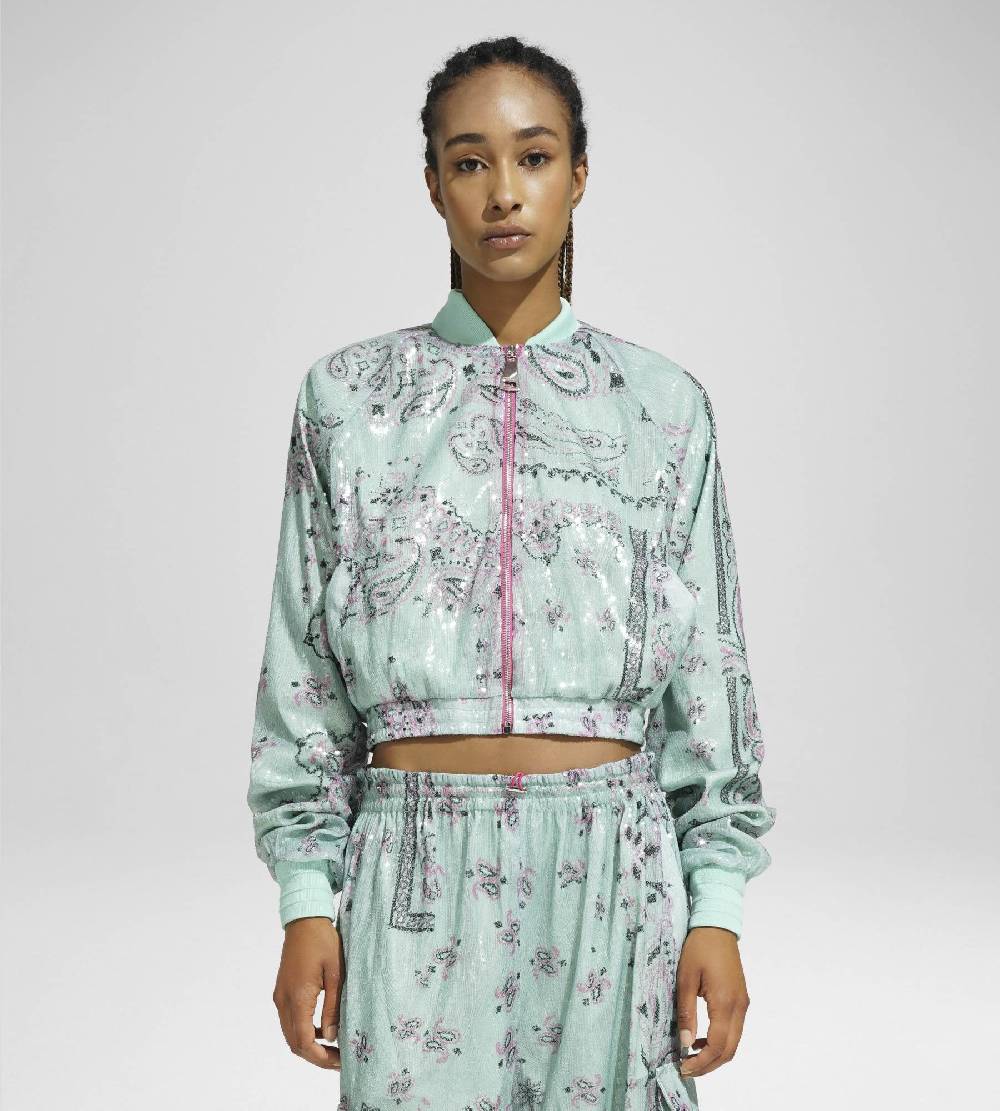 Khrisjoy TRACK JACKET PAILLETTES BANDANA AFTER EIGHT