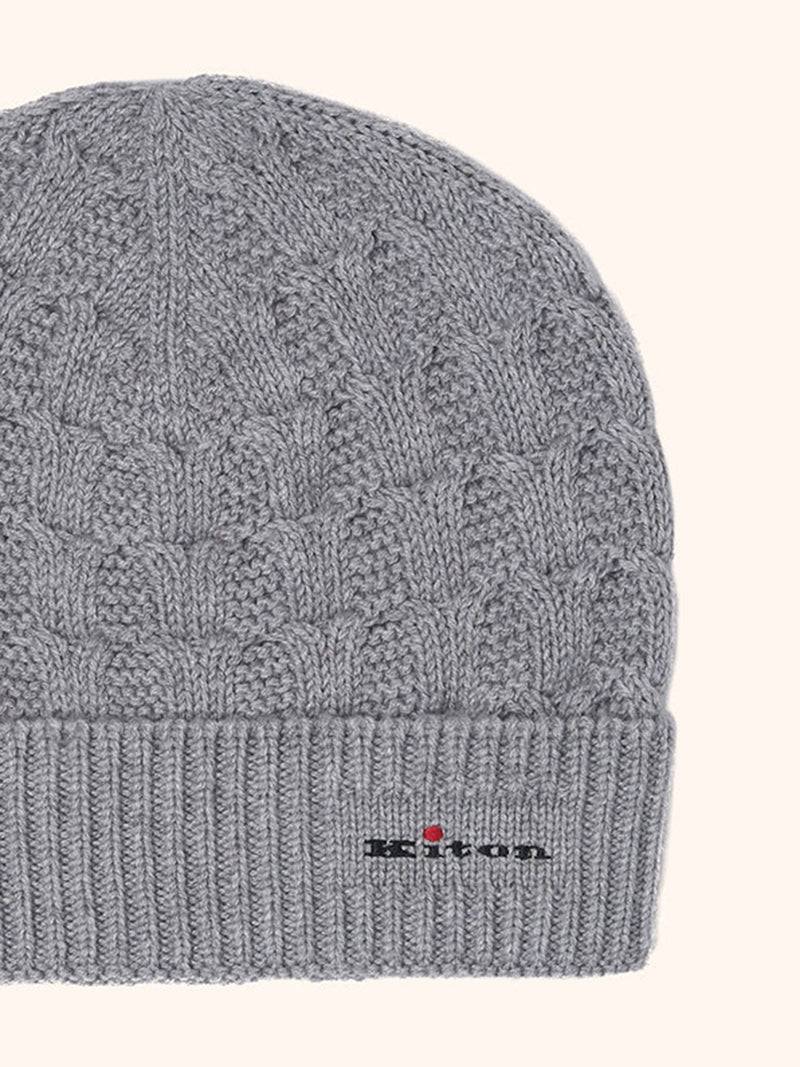 Kiton CAPPELLO BERRETTO IN MAGLIA Cashmere UMK007304