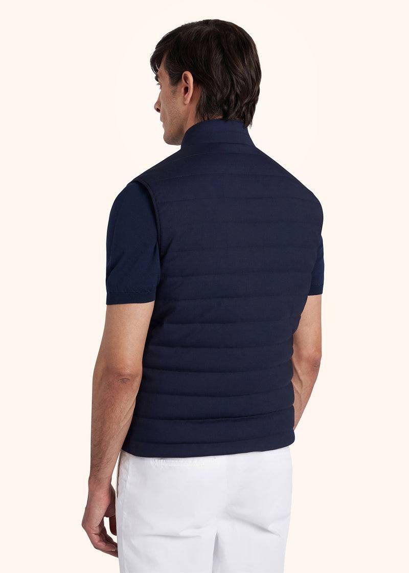 Kiton GIUBBOTTO SMANICATO LANA VERGINE UW1723K0638C05