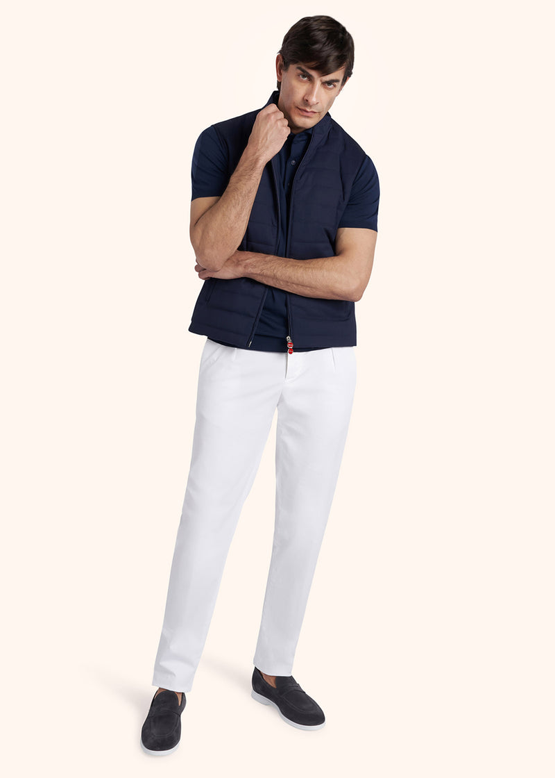 Kiton GIUBBOTTO SMANICATO LANA VERGINE UW1723K0638C05