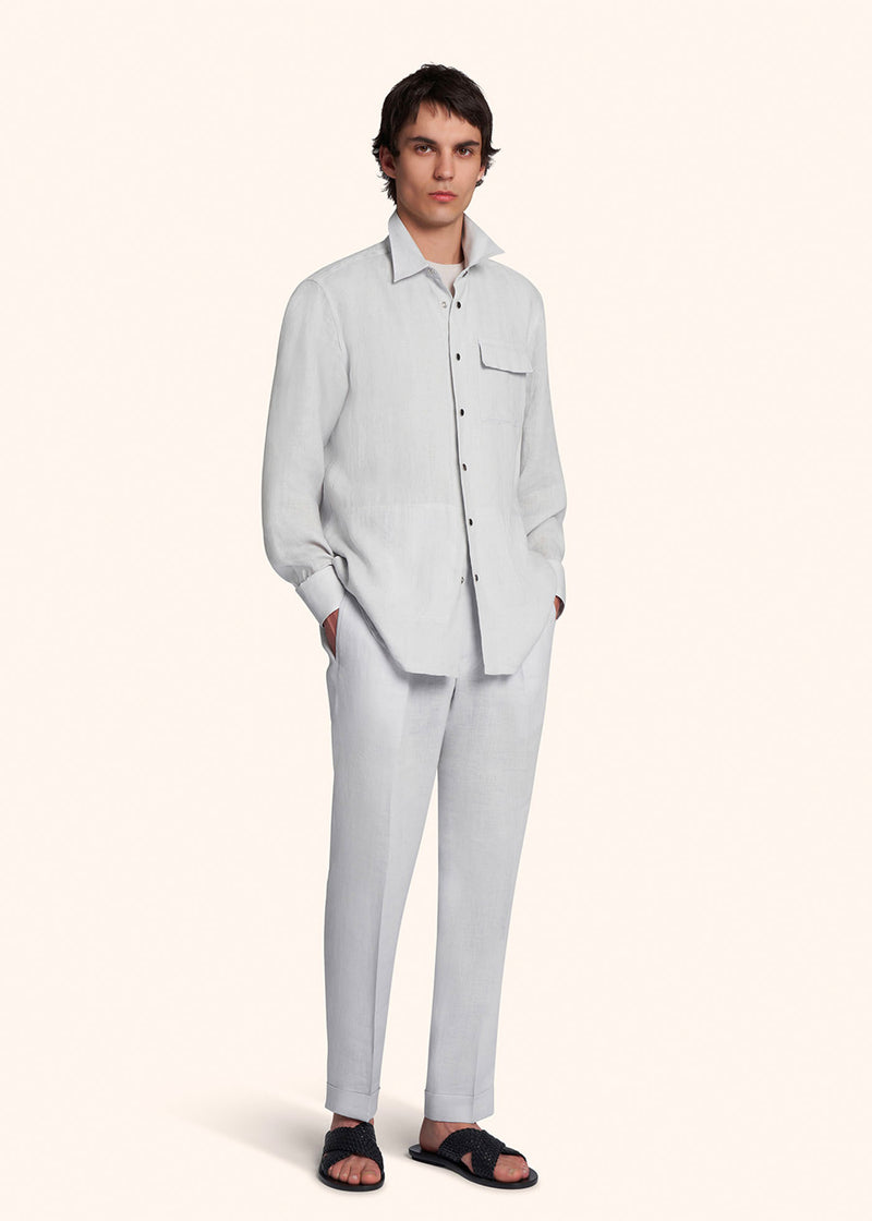 Kiton BUBA - CAMICIA LINO UMCBUBAH0883813