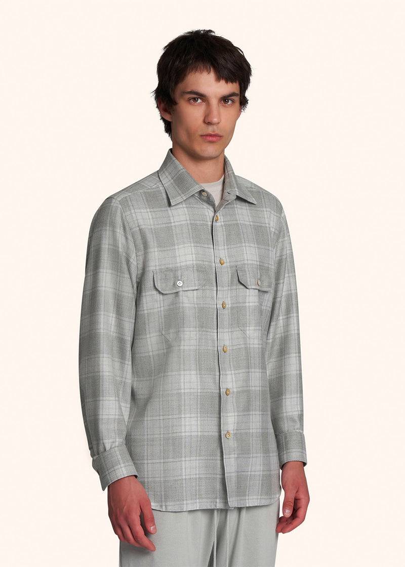 Kiton CAMICIA CASHMERE UCWMK0614C01
