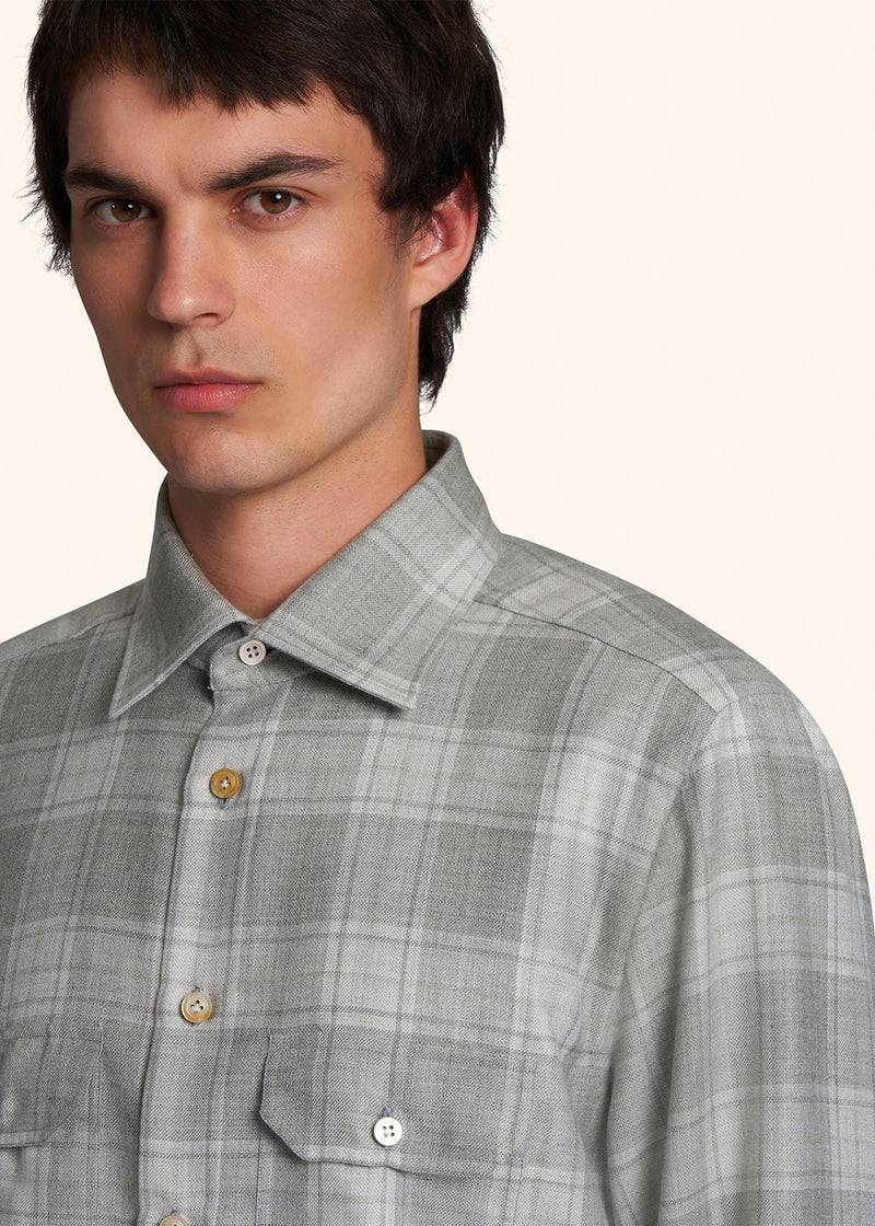 Kiton CAMICIA CASHMERE UCWMK0614C01
