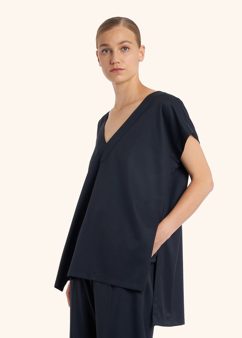 Kiton CAMICIA Lana Vergine D53423K0102402