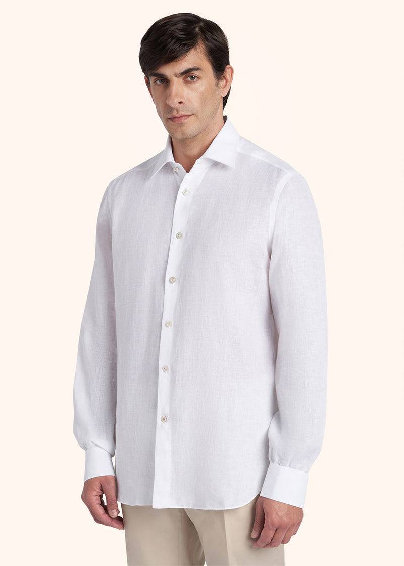 Kiton CAMICIA LINO UCMH0884701