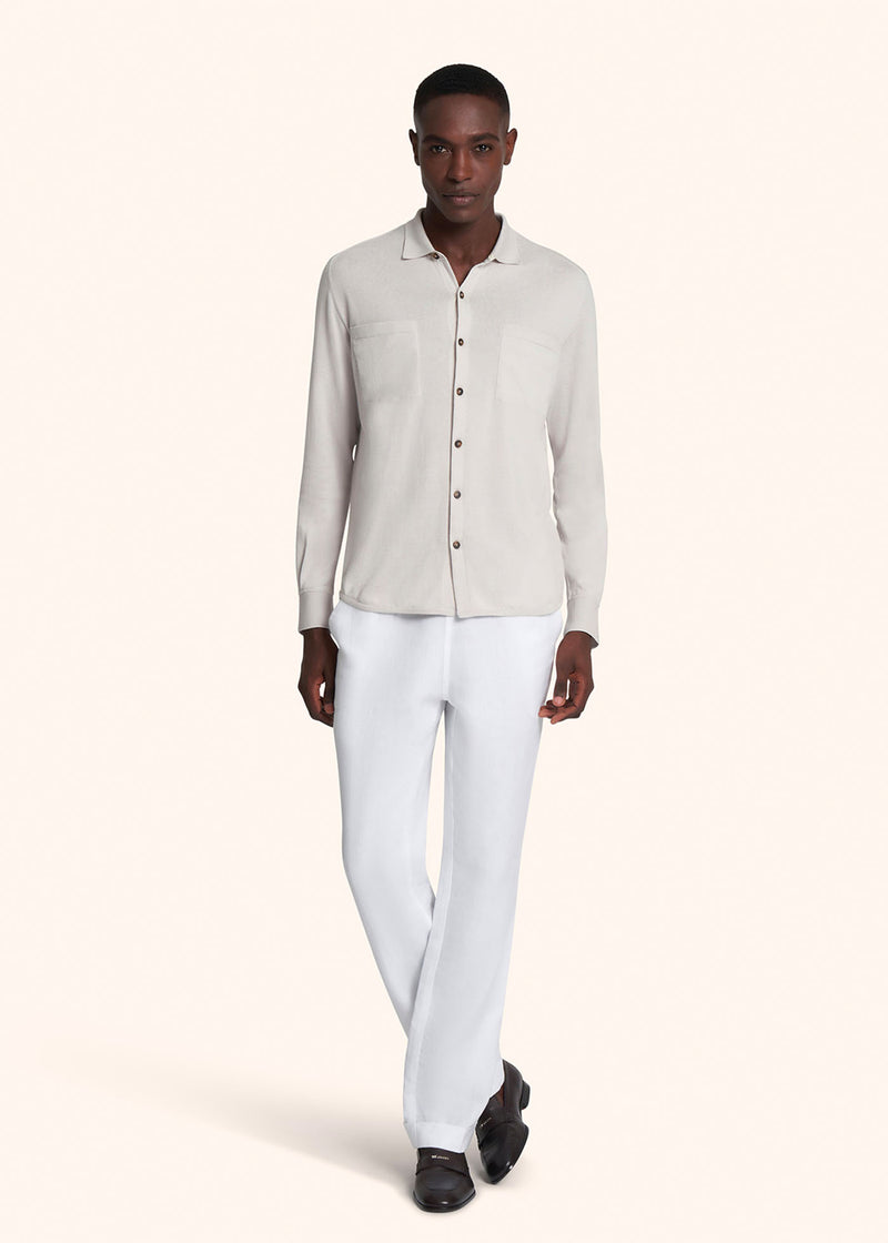 Kiton CAMICIA M/L COTONE UMK039702