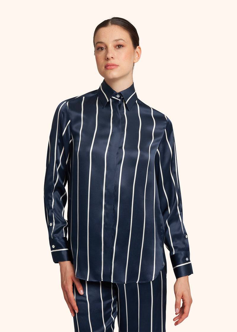 Kiton CAMICIA SETA D55442K0978C05
