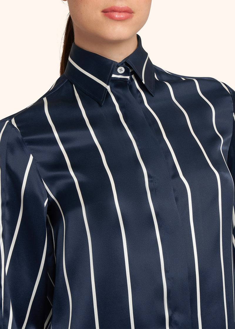 Kiton CAMICIA SETA D55442K0978C05