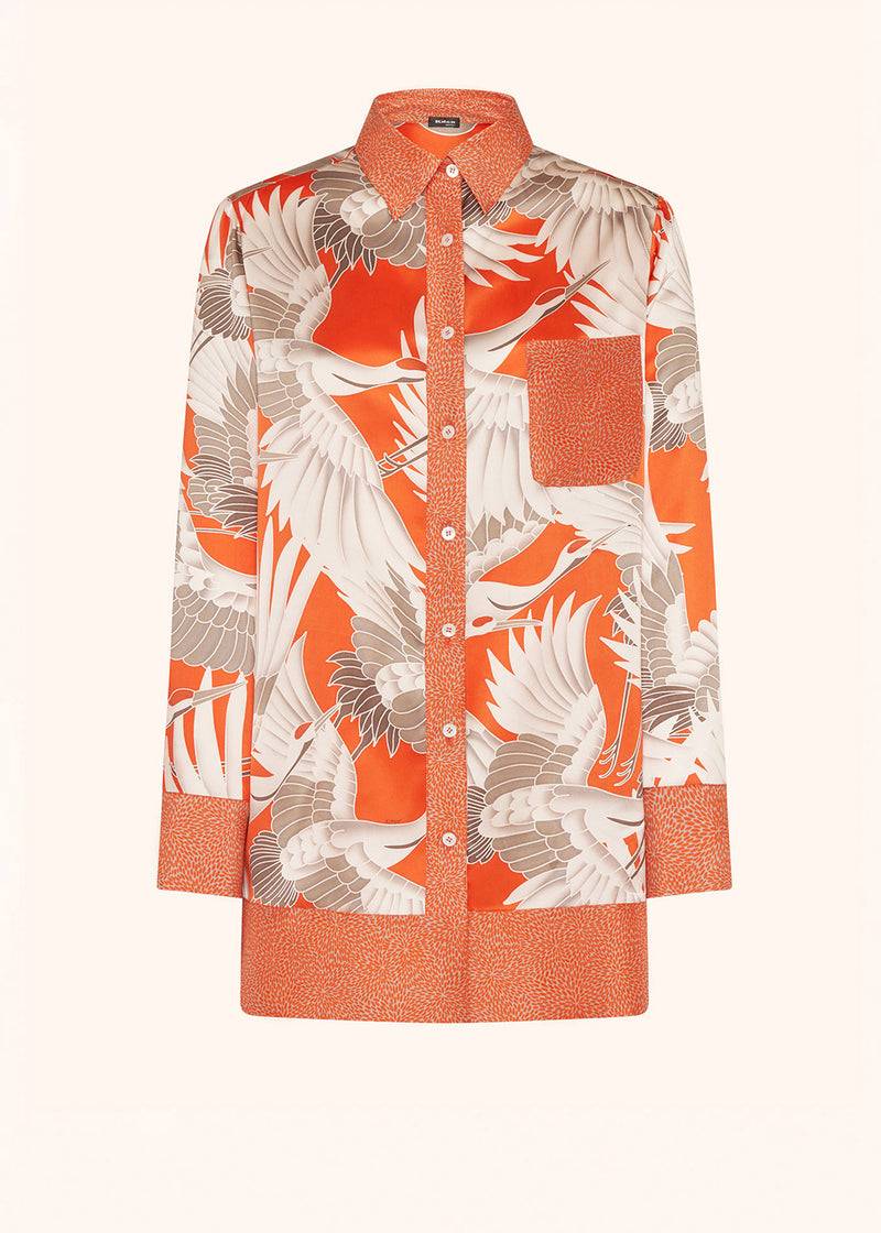 Kiton CAMICIA SETA D57438K0978C16