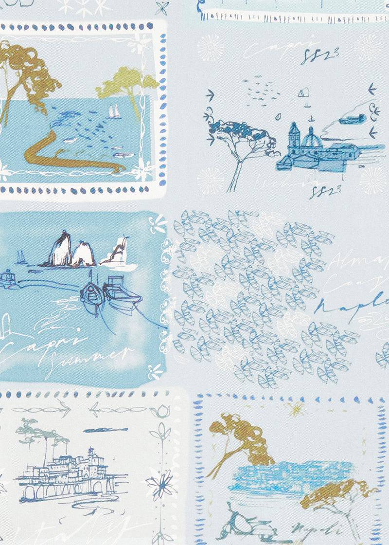 Kiton FOULARD SETA D53754K0949D13