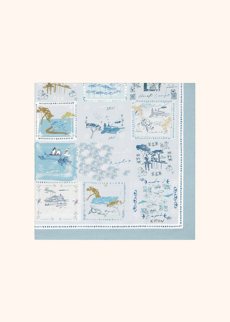 Kiton FOULARD SETA D53754K0949D13