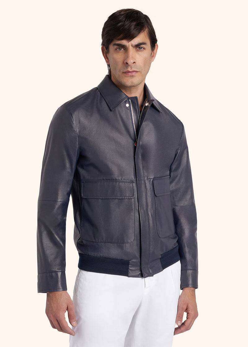 Kiton GIUBBOTTO LAMBSKIN UW1806V0824C15
