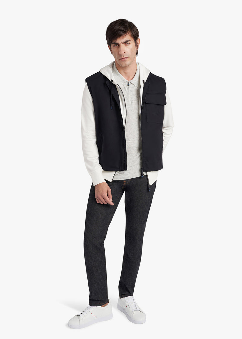 Kiton GIUBBOTTO SMANICATO COTONE UGKN060K0705D02