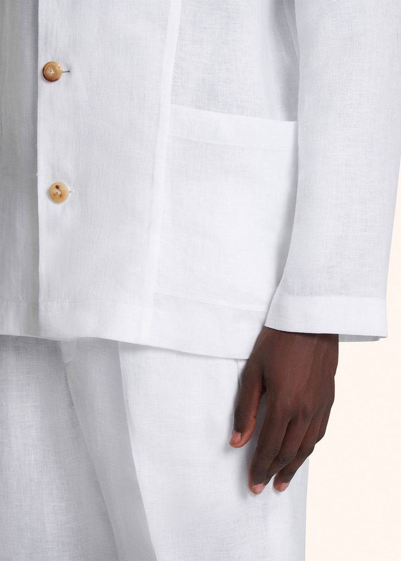 Kiton LUCA - FELPA C/CAPPUCCIO LINO UMCLUCAH0883801