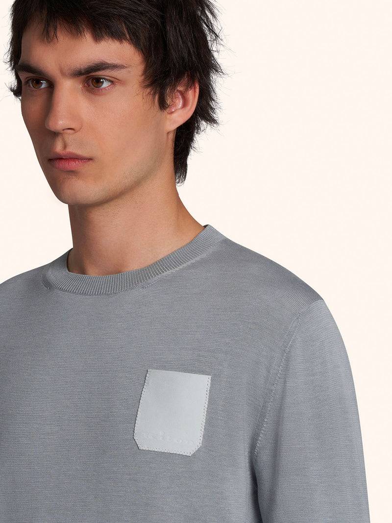 Kiton MAGLIA GIROCOLLO M/L SETA UMK039001