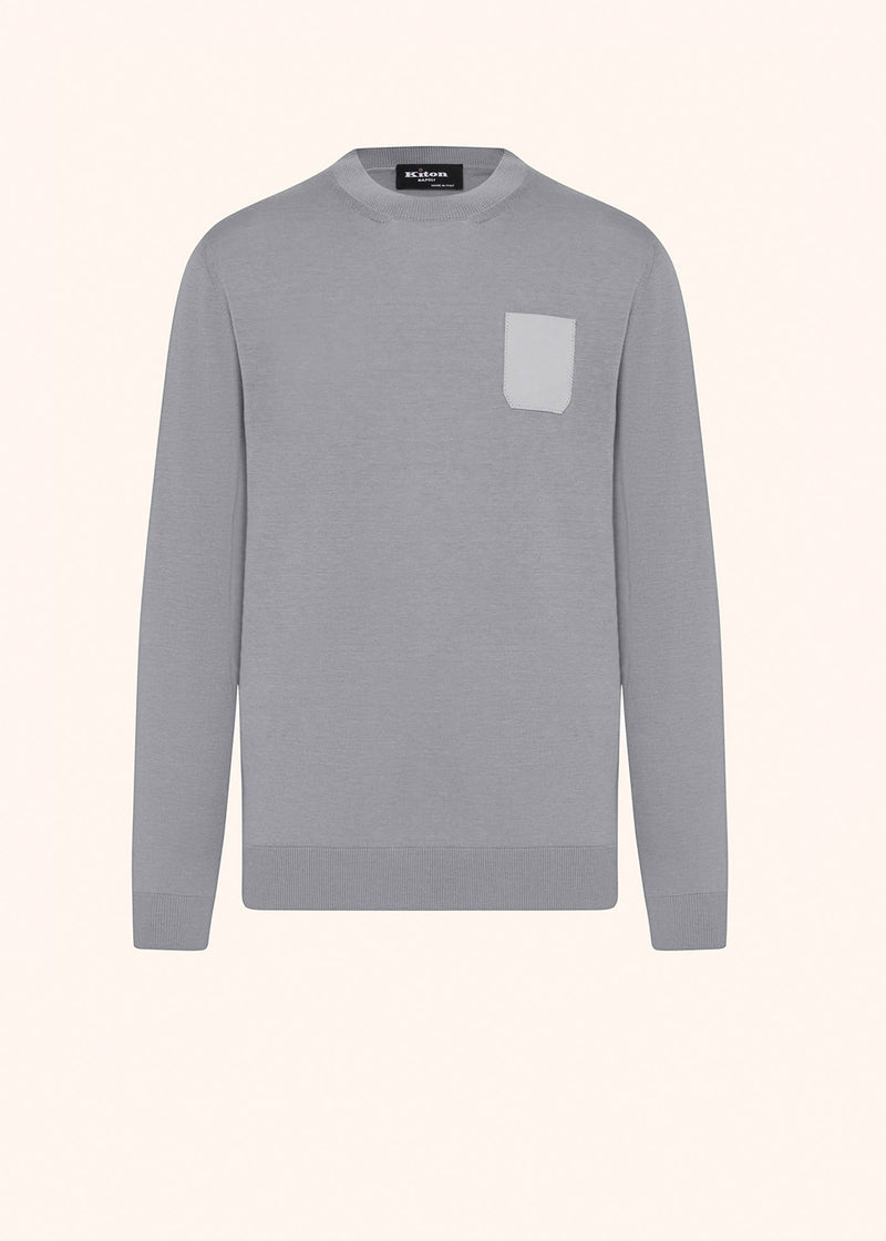 Kiton MAGLIA GIROCOLLO M/L SETA UMK039001