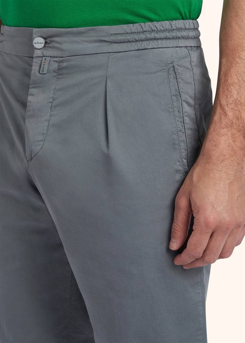 Kiton PANTALONI COTONE UP1LACK0600D05
