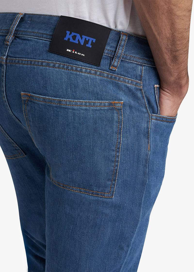 Kiton PANTALONI COTONE UPKN029K0701D02