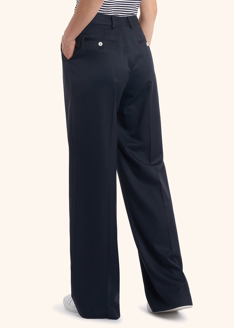 Kiton PANTALONI LANA VERGINE D48109K0102402