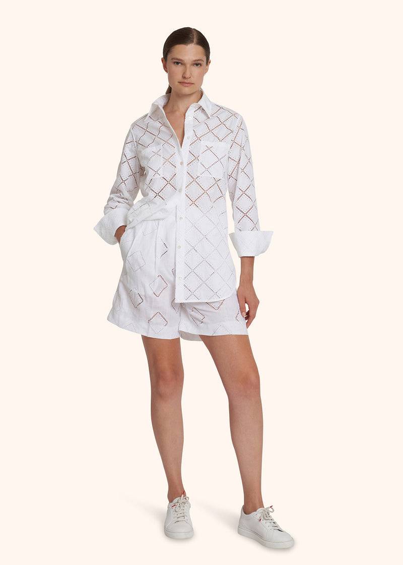 Kiton PANTALONI LINO D48107K0990B01