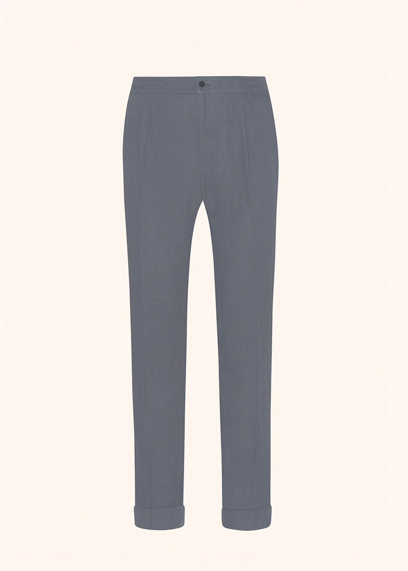 Kiton PANTALONI LINO UPN01H0883815