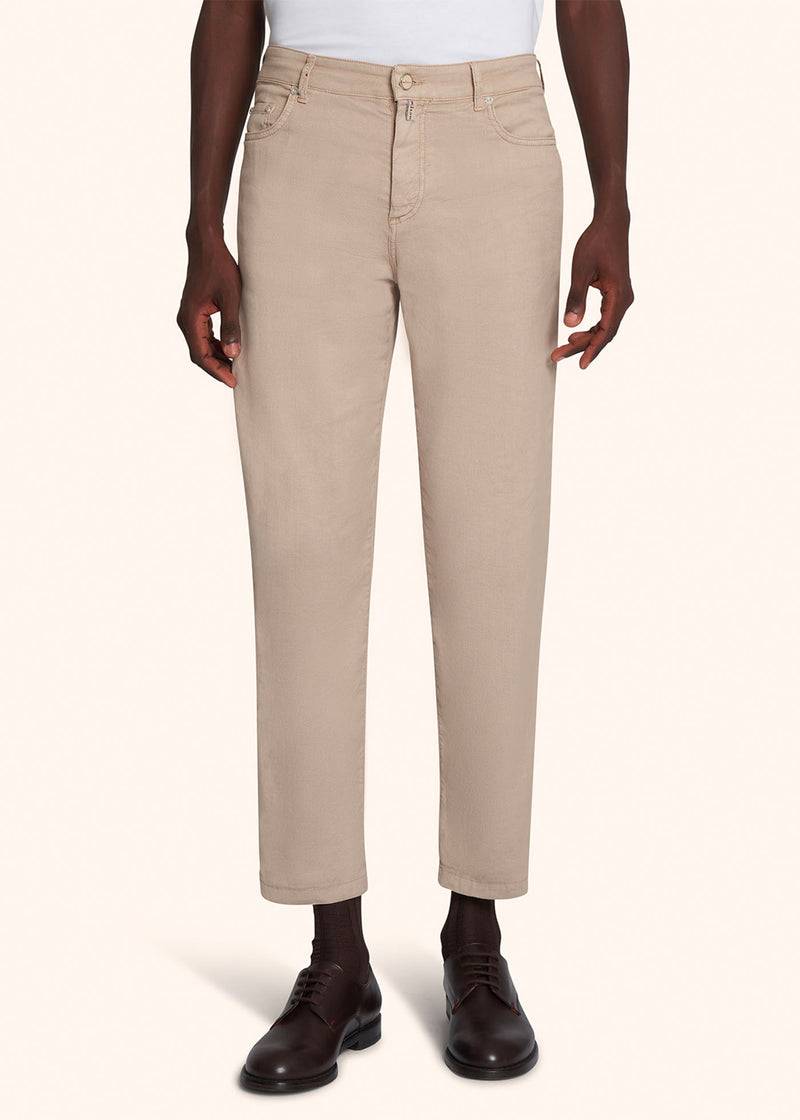 Kiton PANTALONI LINO UPNCARK0612D02
