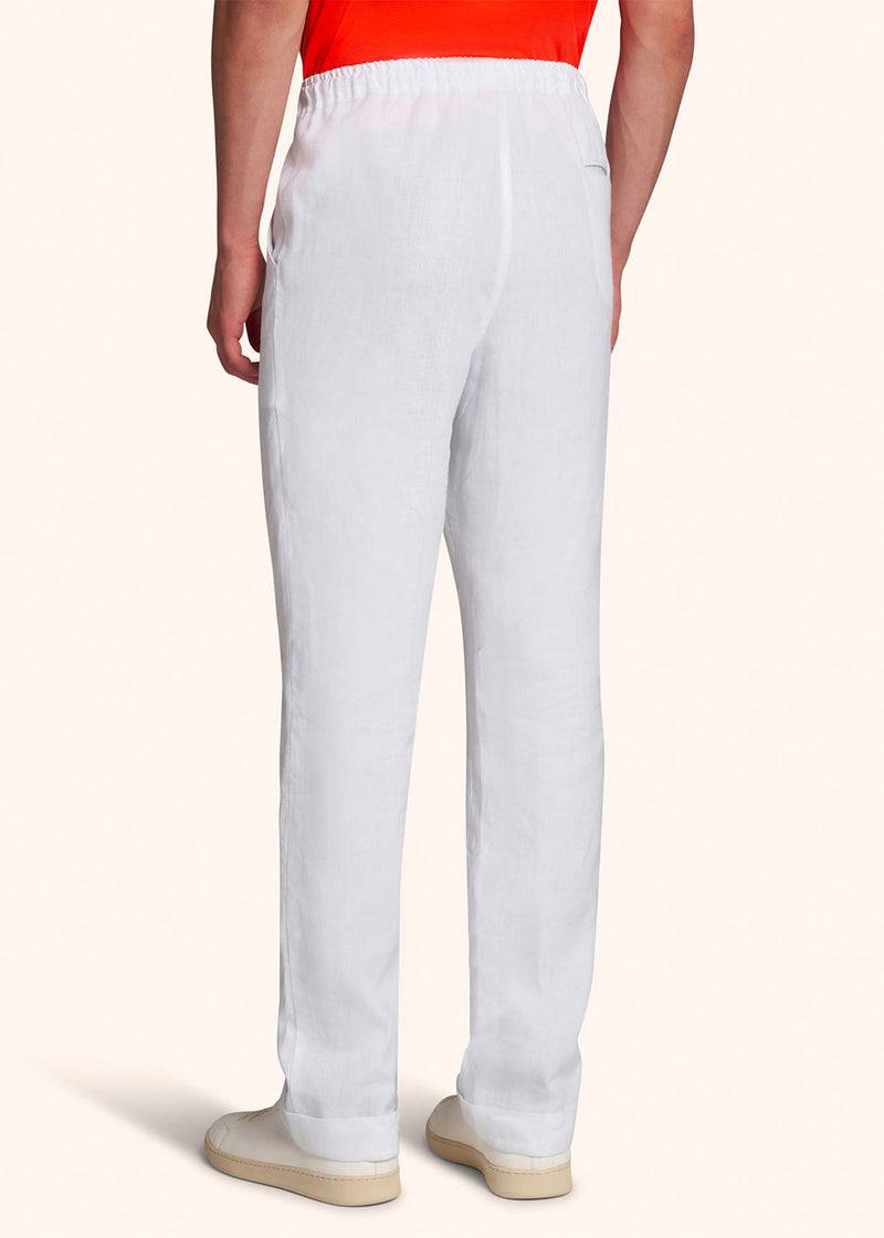 Kiton PANTALONI LINO UPSHORLK06S9801