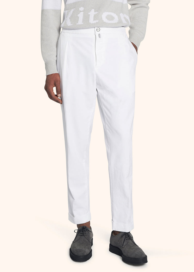 Kiton PANTALONI Lyocell UFP1LACJ0344A02