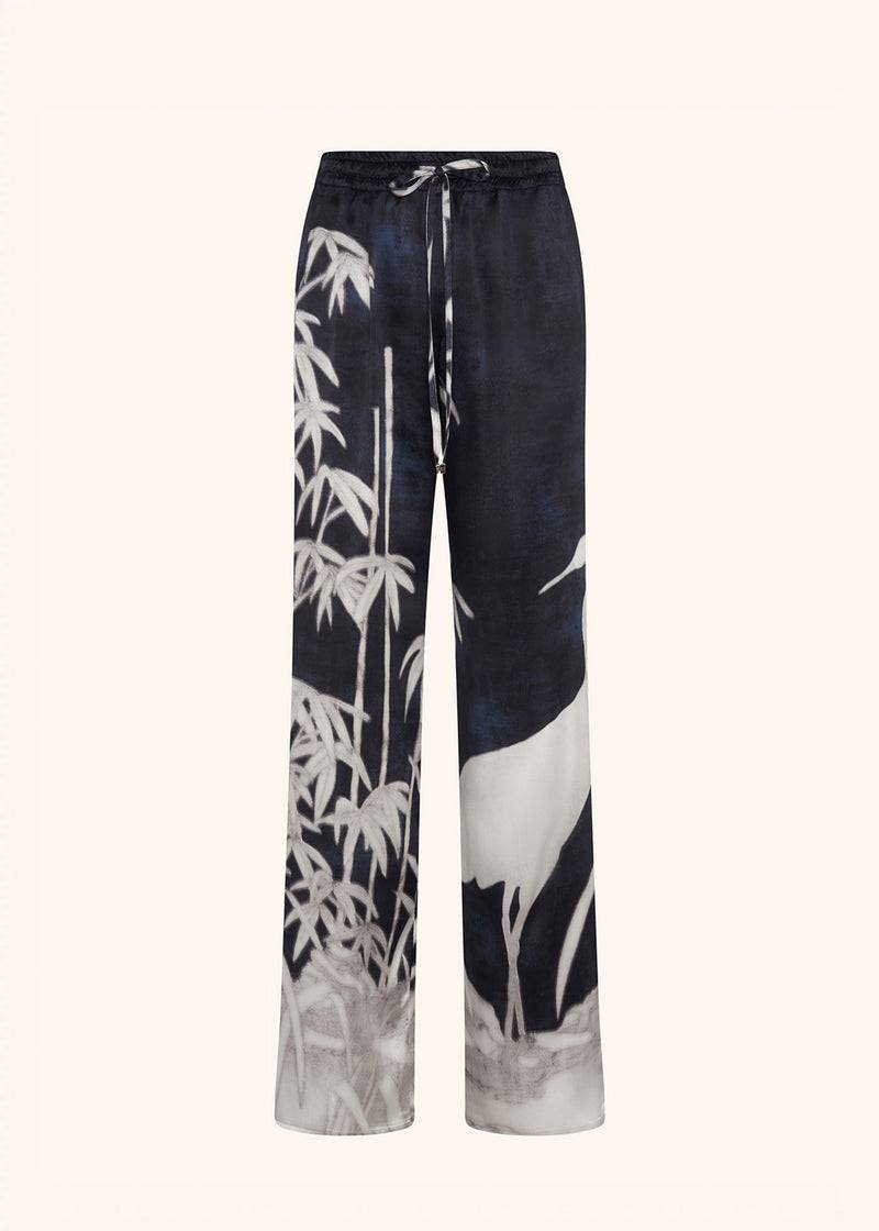 Kiton PANTALONI SETA D48122K0978C13