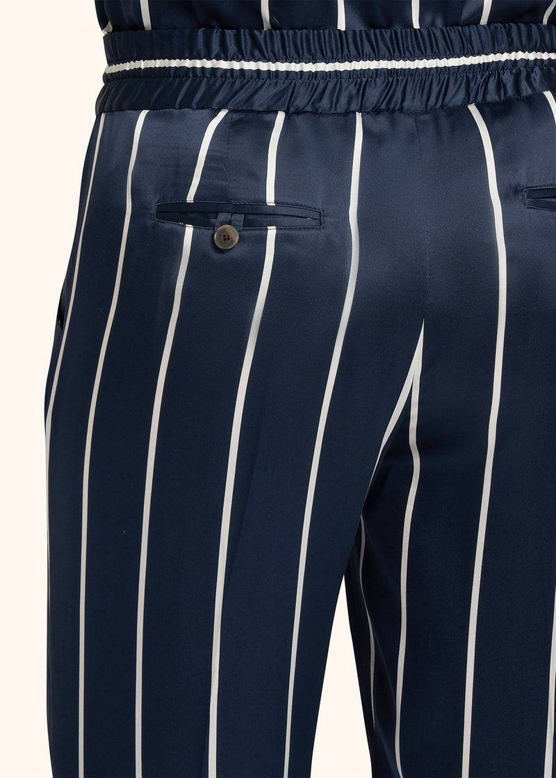 Kiton PANTALONI SETA D56106K0978C05
