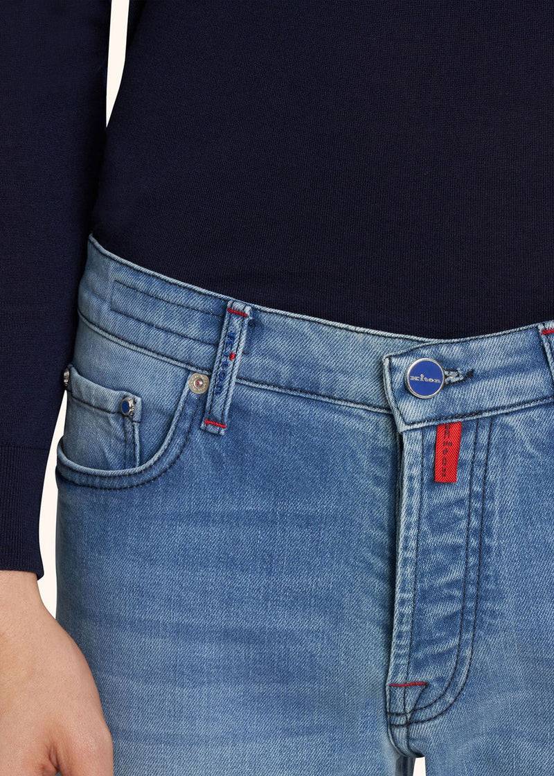 Kiton PANTALONI ULTRA SLIM COTONE UPNJSM2J0763A01