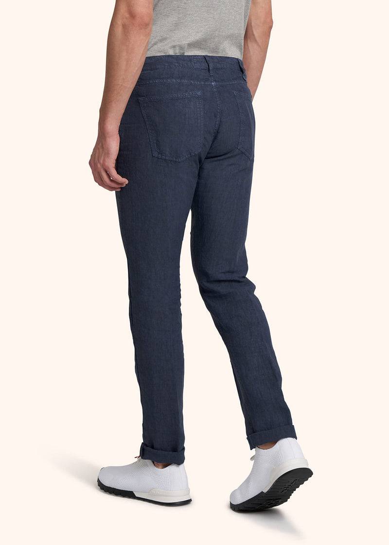 Kiton PANTALONI ULTRA SLIM Lino UPNJSM2J0760A07