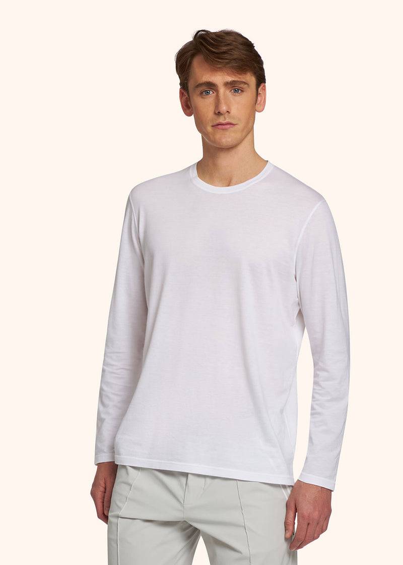 Kiton T-SHIRT ML Cotone UMK010405