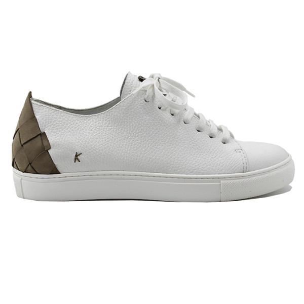 Kjøre Project Fær Øer Back Woven Taupe