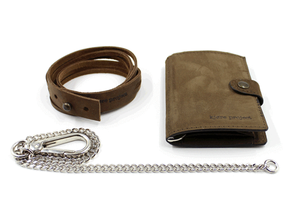Kjøre Project IClutch Brown + Chain + Bracelet